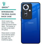 Egyptian Blue Glass Case for Oppo F25 Pro 5G