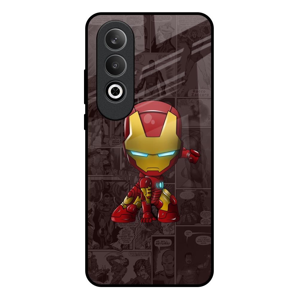 Angry Baby Super Hero OnePlus Nord CE4 5G Glass Back Cover Online