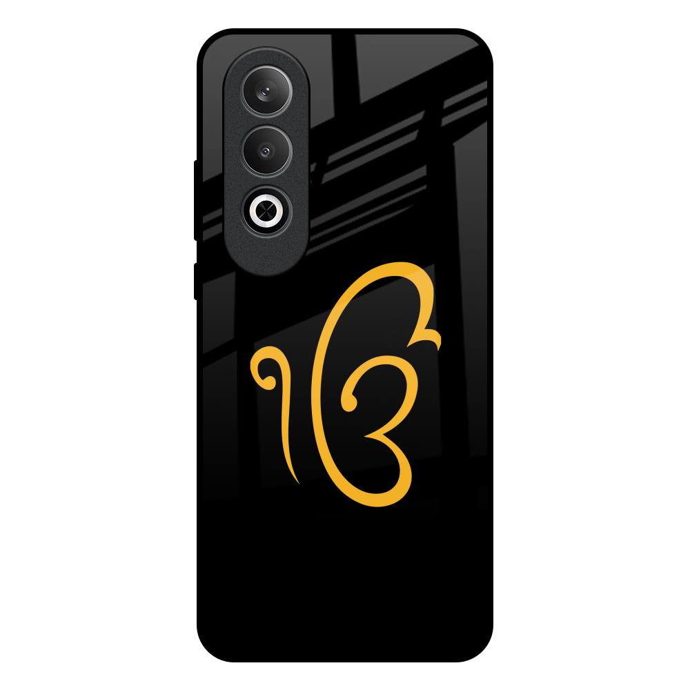 Luxury Fashion Initial OnePlus Nord CE4 5G Glass Back Cover Online