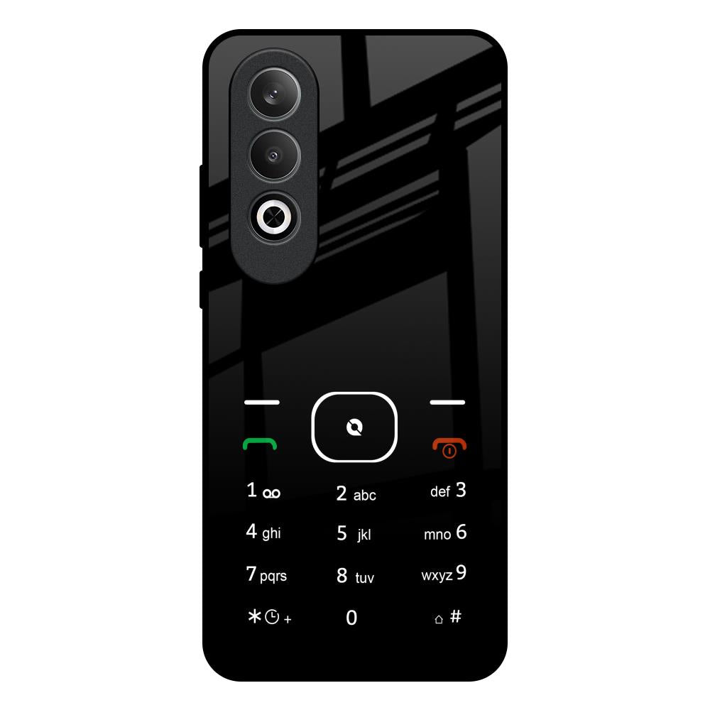 Classic Keypad Pattern OnePlus Nord CE4 5G Glass Back Cover Online