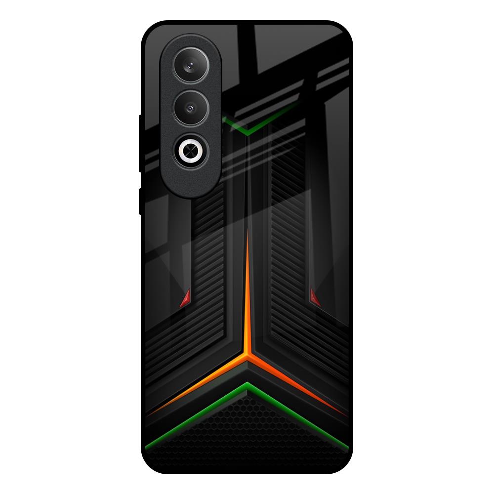 Modern Ultra Chevron OnePlus Nord CE4 5G Glass Back Cover Online