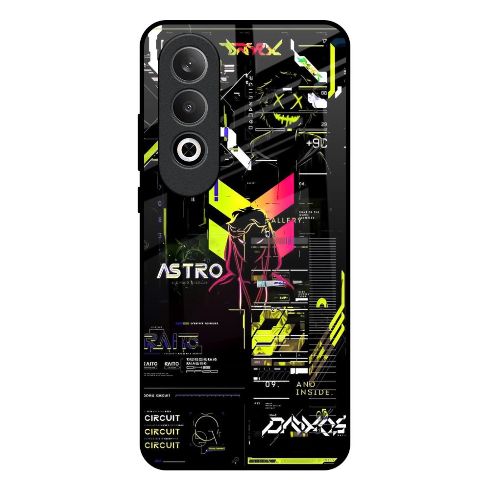 Astro Glitch OnePlus Nord CE4 5G Glass Back Cover Online