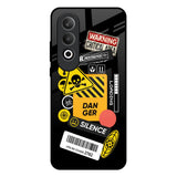 Danger Signs OnePlus Nord CE4 5G Glass Back Cover Online