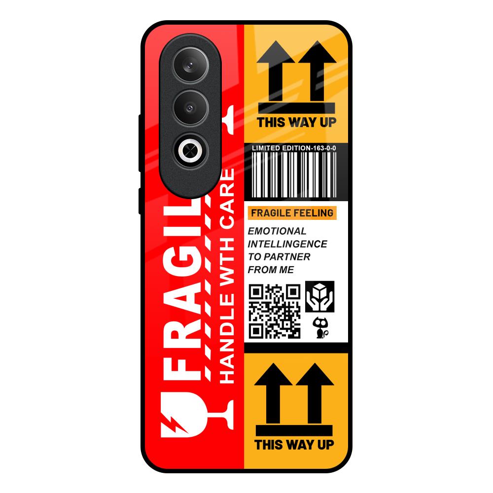 Handle With Care OnePlus Nord CE4 5G Glass Back Cover Online
