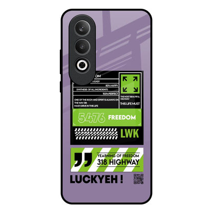 Run & Freedom OnePlus Nord CE4 5G Glass Back Cover Online