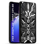 Monochrome Magic OnePlus Nord CE4 5G Glass Back Cover Online