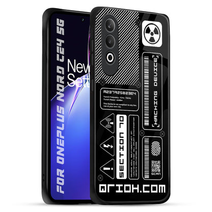 Futuristic Art OnePlus Nord CE4 5G Glass Back Cover Online