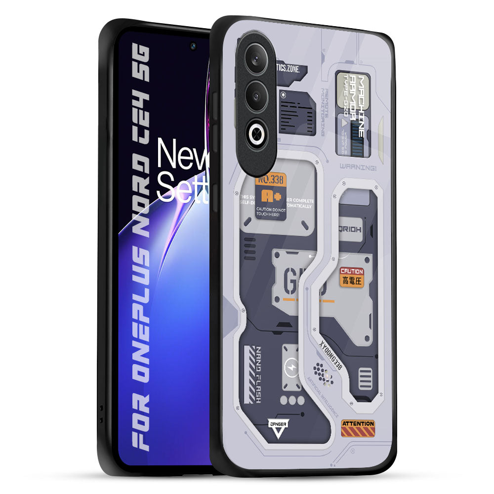 Tech Savvy OnePlus Nord CE4 5G Glass Back Cover Online