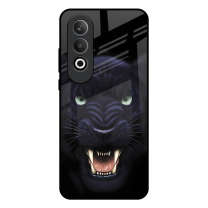 Angry Black Leopard OnePlus Nord CE4 5G Glass Back Cover Online