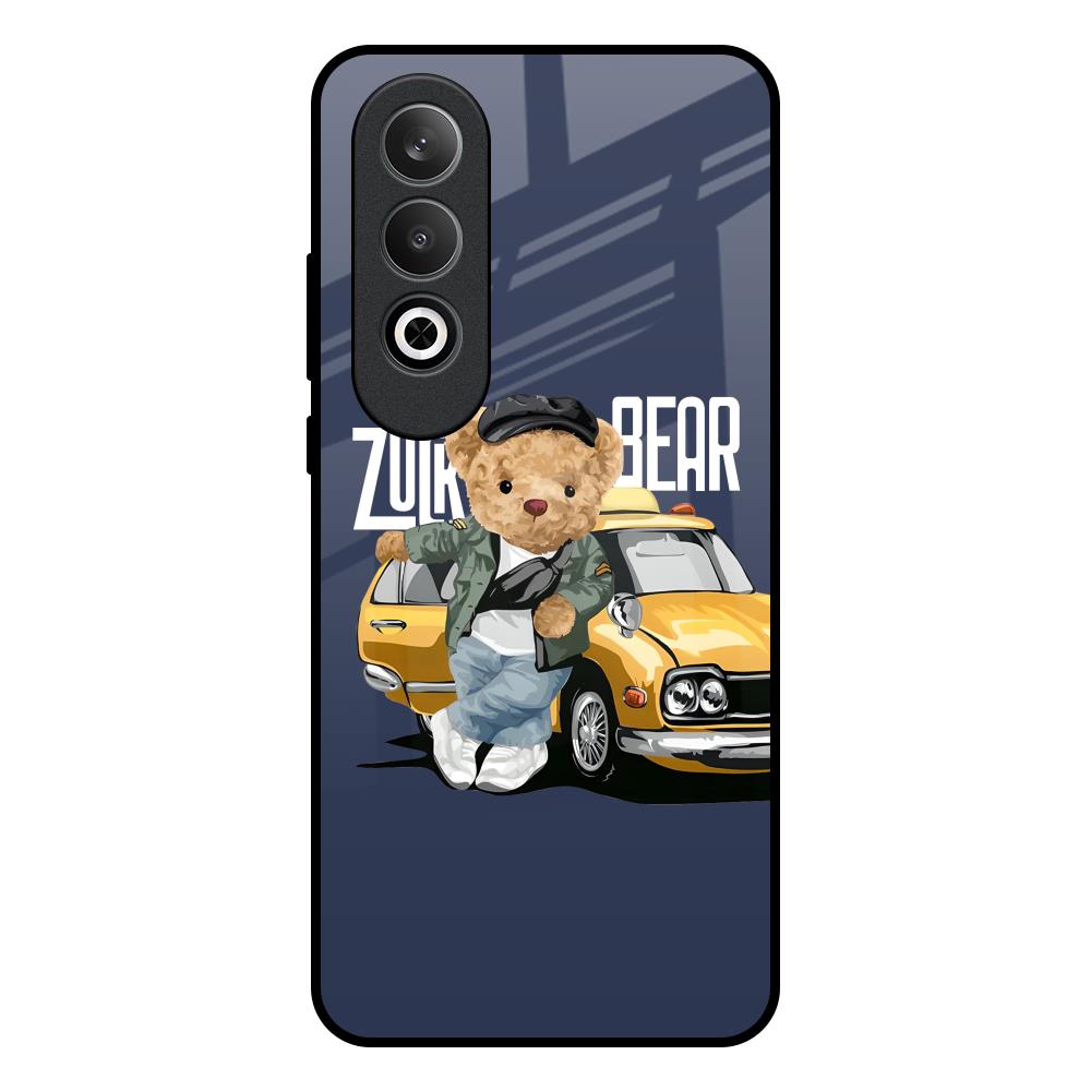 Adventurous Bear OnePlus Nord CE4 5G Glass Back Cover Online