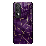 Geometric Purple OnePlus Nord CE4 5G Glass Back Cover Online