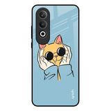 Adorable Cute Kitty OnePlus Nord CE4 5G Glass Back Cover Online