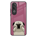 Funny Pug Face OnePlus Nord CE4 5G Glass Back Cover Online