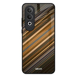 Diagonal Slash Pattern OnePlus Nord CE4 5G Glass Back Cover Online