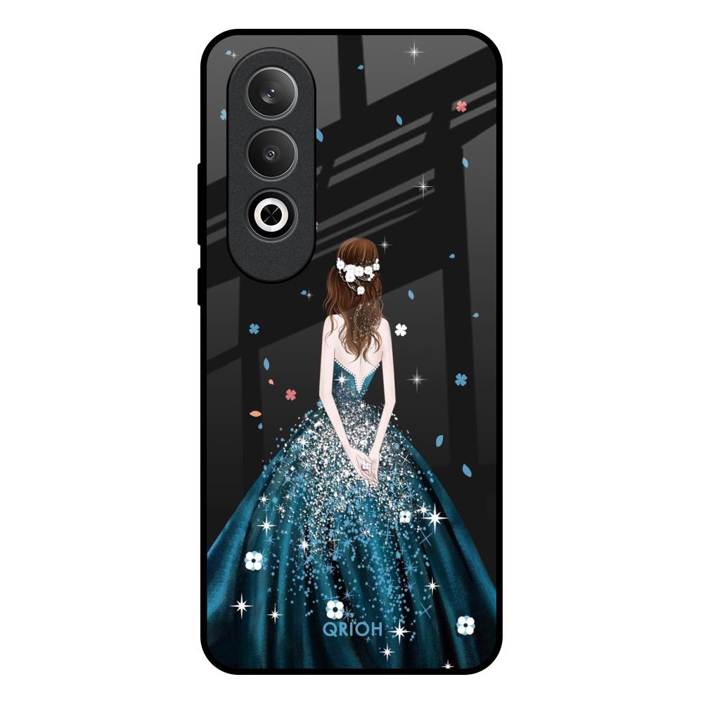 Queen Of Fashion OnePlus Nord CE4 5G Glass Back Cover Online