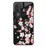 Black Cherry Blossom OnePlus Nord CE4 5G Glass Back Cover Online