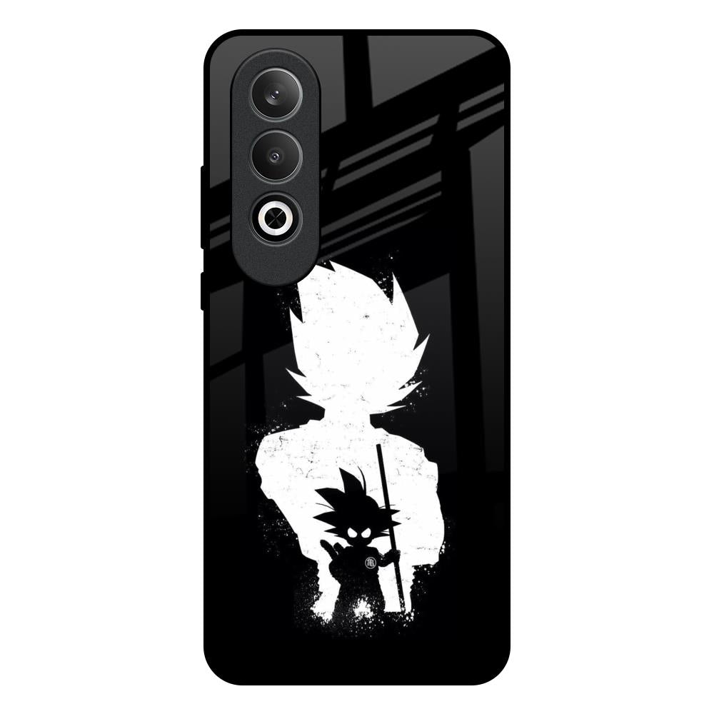 Monochrome Goku OnePlus Nord CE4 5G Glass Back Cover Online