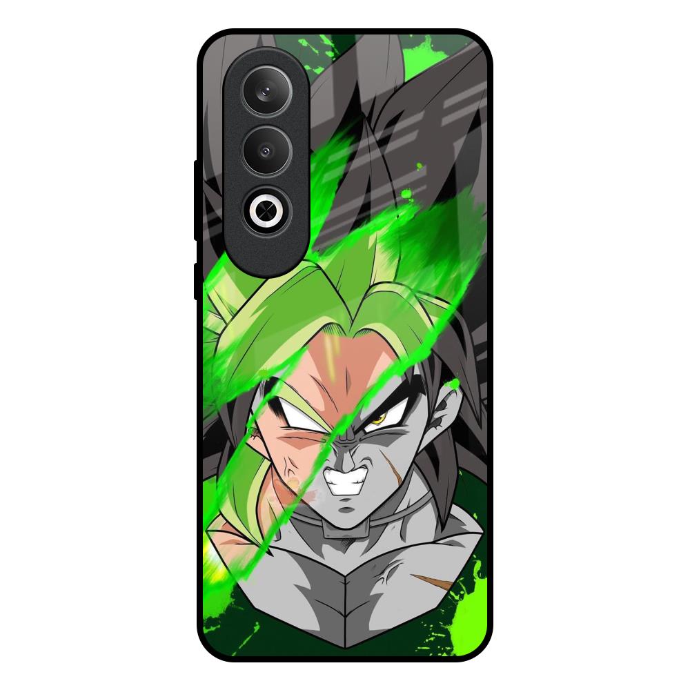 Anime Green Splash OnePlus Nord CE4 5G Glass Back Cover Online