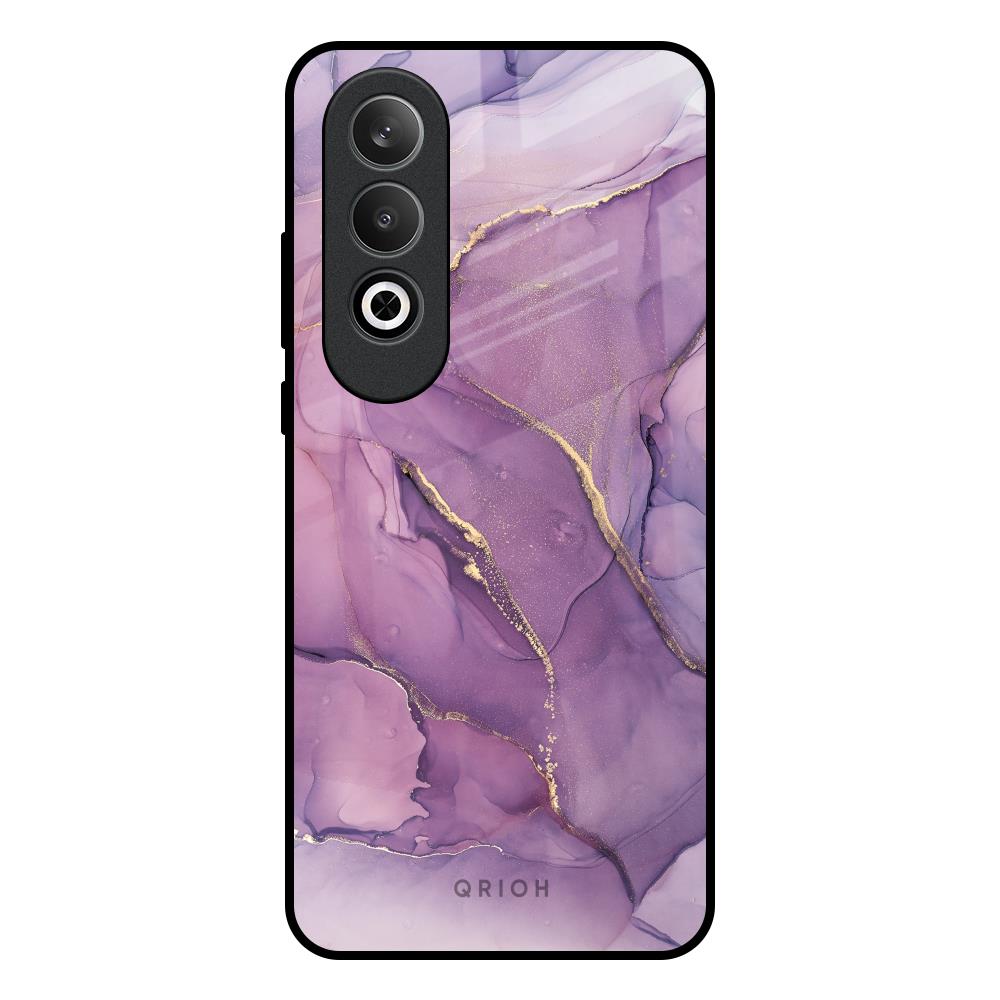 Purple Gold Marble OnePlus Nord CE4 5G Glass Back Cover Online