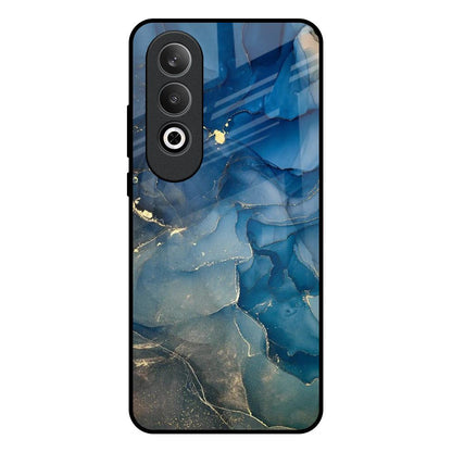 Blue Cool Marble OnePlus Nord CE4 5G Glass Back Cover Online