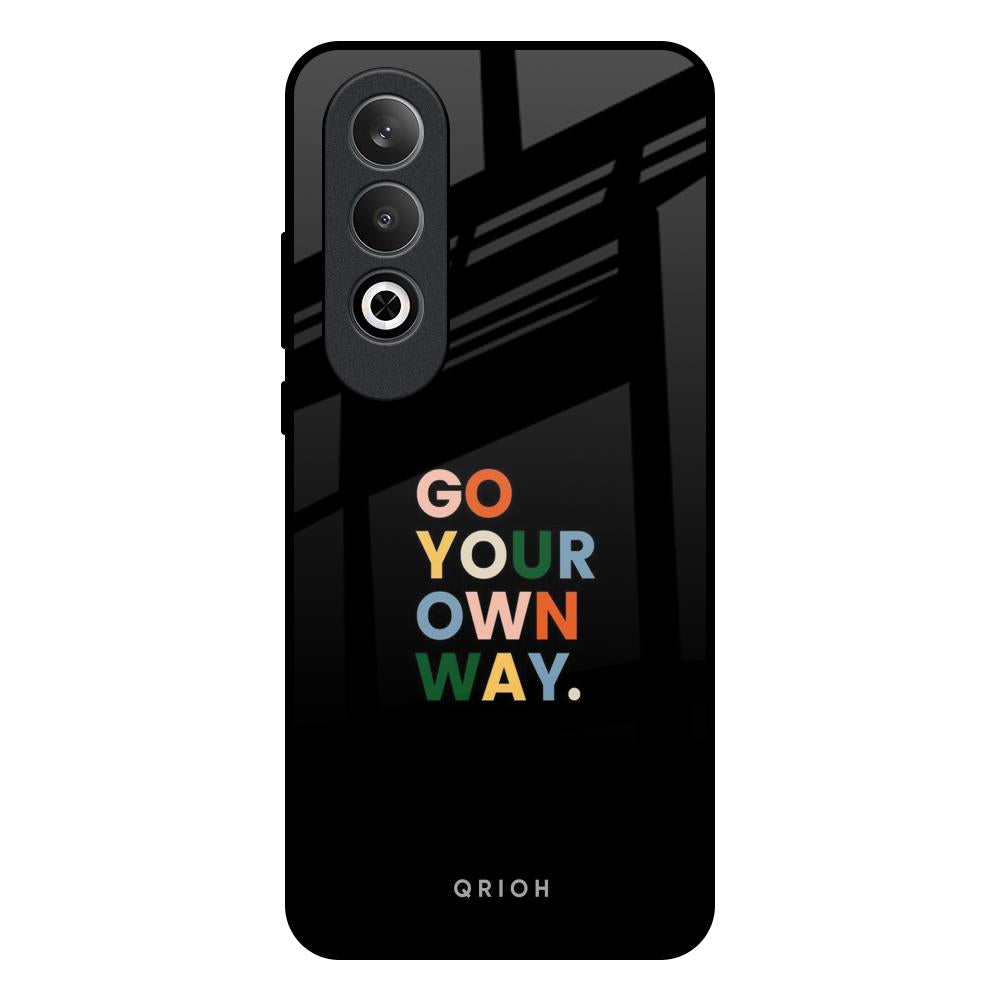 Go Your Own Way OnePlus Nord CE4 5G Glass Back Cover Online