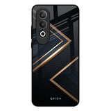 Sleek Golden & Navy OnePlus Nord CE4 5G Glass Back Cover Online