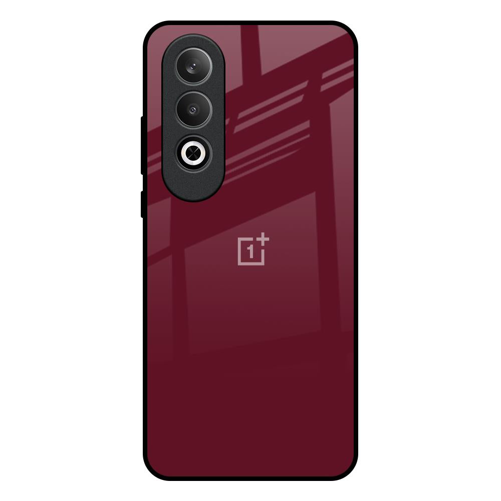 Classic Burgundy OnePlus Nord CE4 5G Glass Back Cover Online