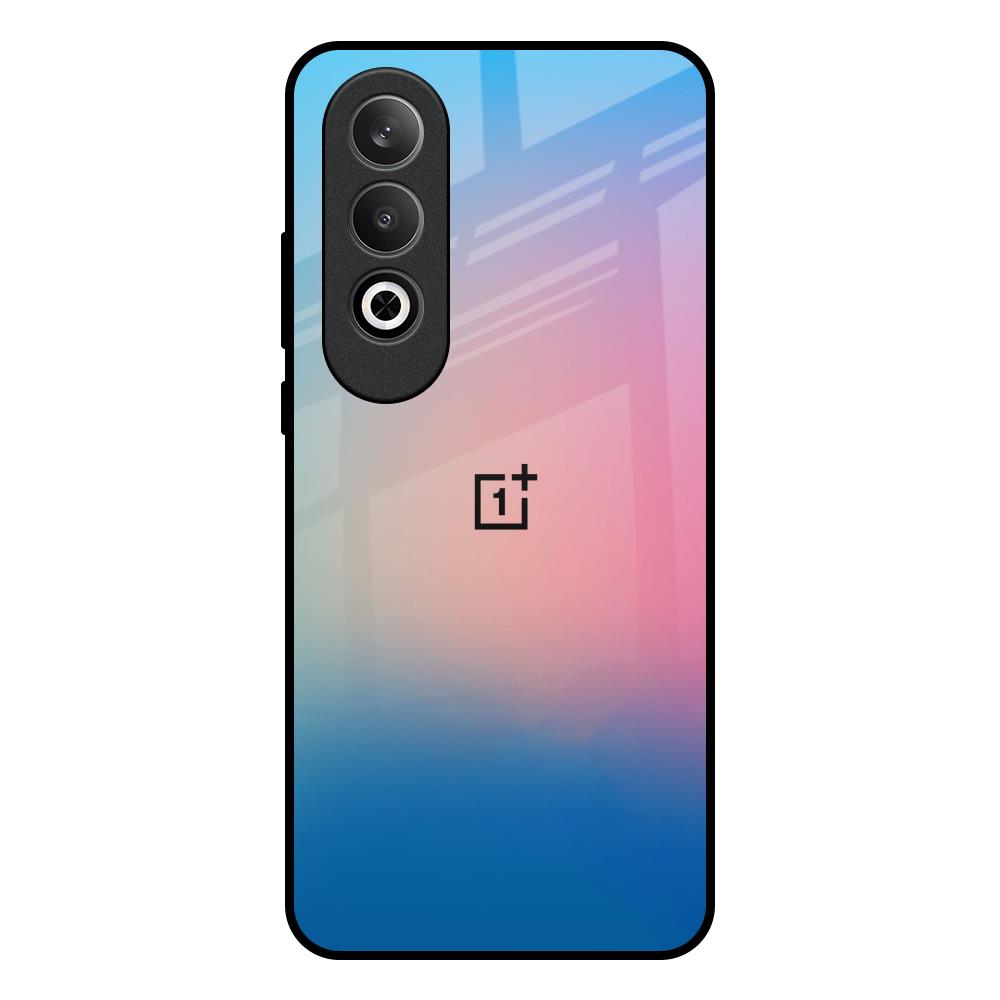 Blue & Pink Ombre OnePlus Nord CE4 5G Glass Back Cover Online