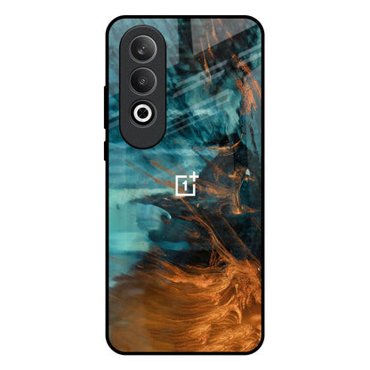 Golden Splash OnePlus Nord CE4 5G Glass Back Cover Online