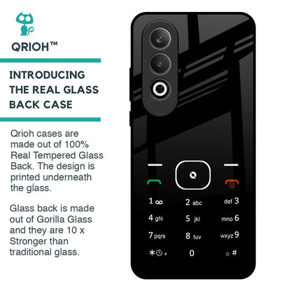 Classic Keypad Pattern Glass Case for OnePlus Nord CE4 5G