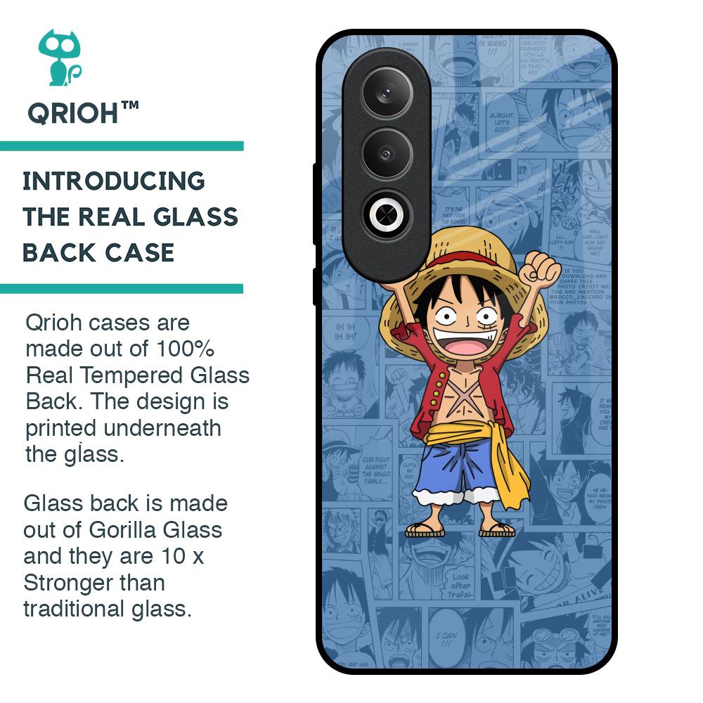 Chubby Anime Glass Case for OnePlus Nord CE4 5G