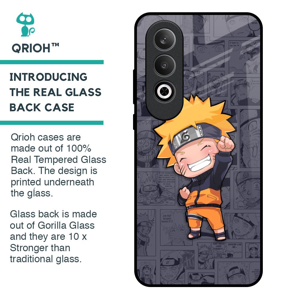 Orange Chubby Glass Case for OnePlus Nord CE4 5G