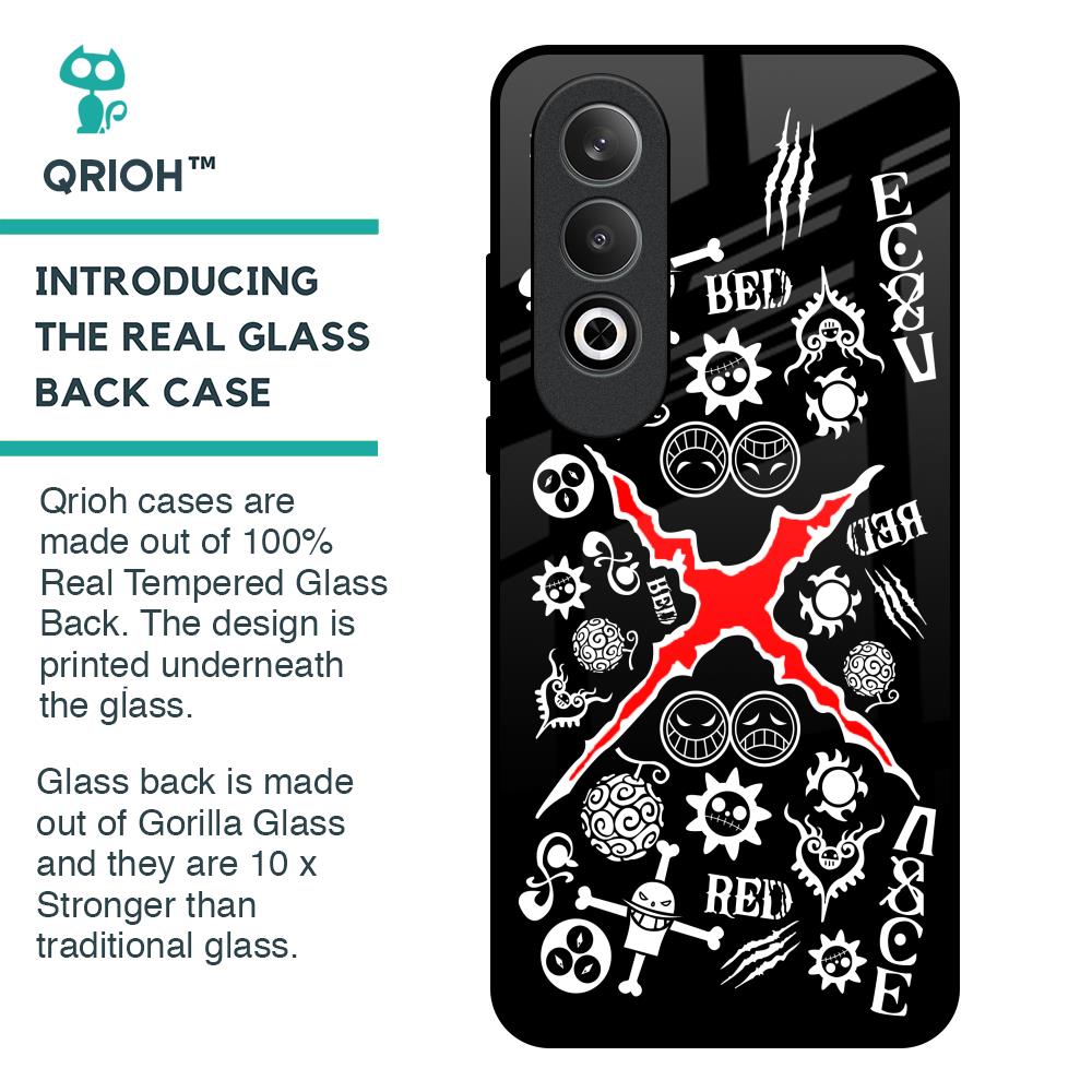 Red Zone Glass Case for OnePlus Nord CE4 5G