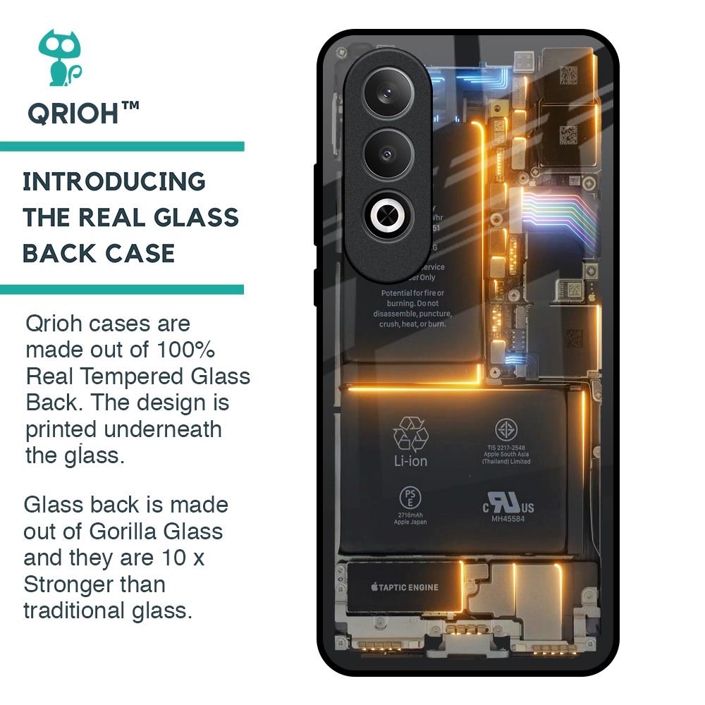 Glow Up Skeleton Glass Case for OnePlus Nord CE4 5G