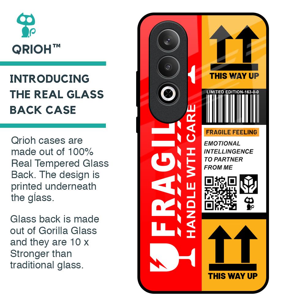 Handle With Care Glass Case for OnePlus Nord CE4 5G