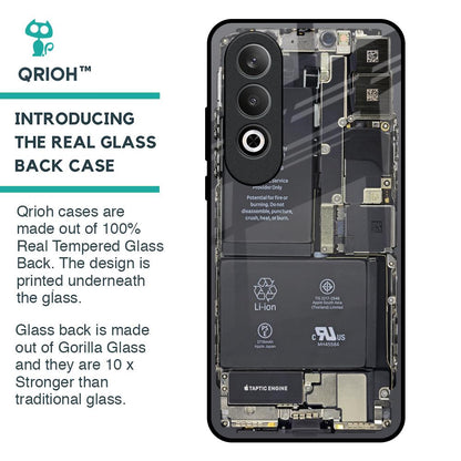 Skeleton Inside Glass Case for OnePlus Nord CE4 5G