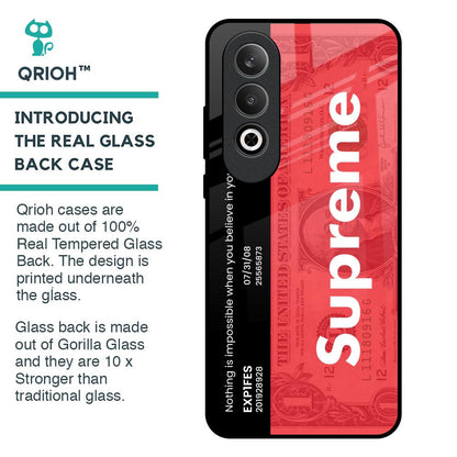 Supreme Ticket Glass Case for OnePlus Nord CE4 5G