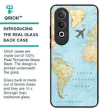 Travel Map Glass Case for OnePlus Nord CE4 5G