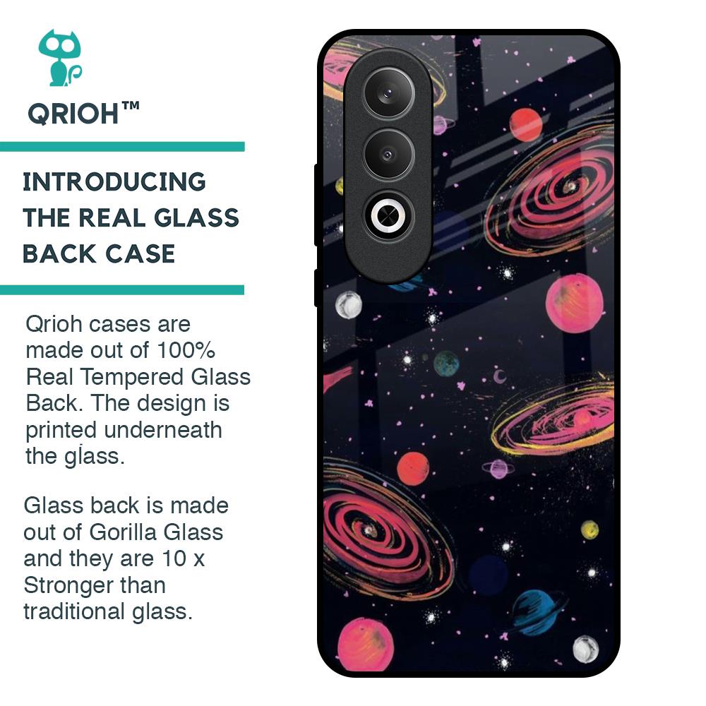 Galaxy In Dream Glass Case For OnePlus Nord CE4 5G