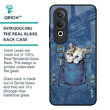 Kitty In Pocket Glass Case For OnePlus Nord CE4 5G