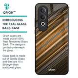 Diagonal Slash Pattern Glass Case for OnePlus Nord CE4 5G