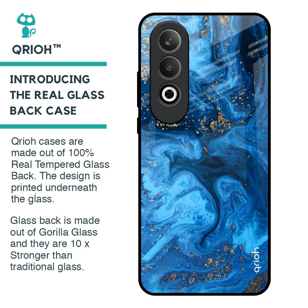 Gold Sprinkle Glass Case for OnePlus Nord CE4 5G