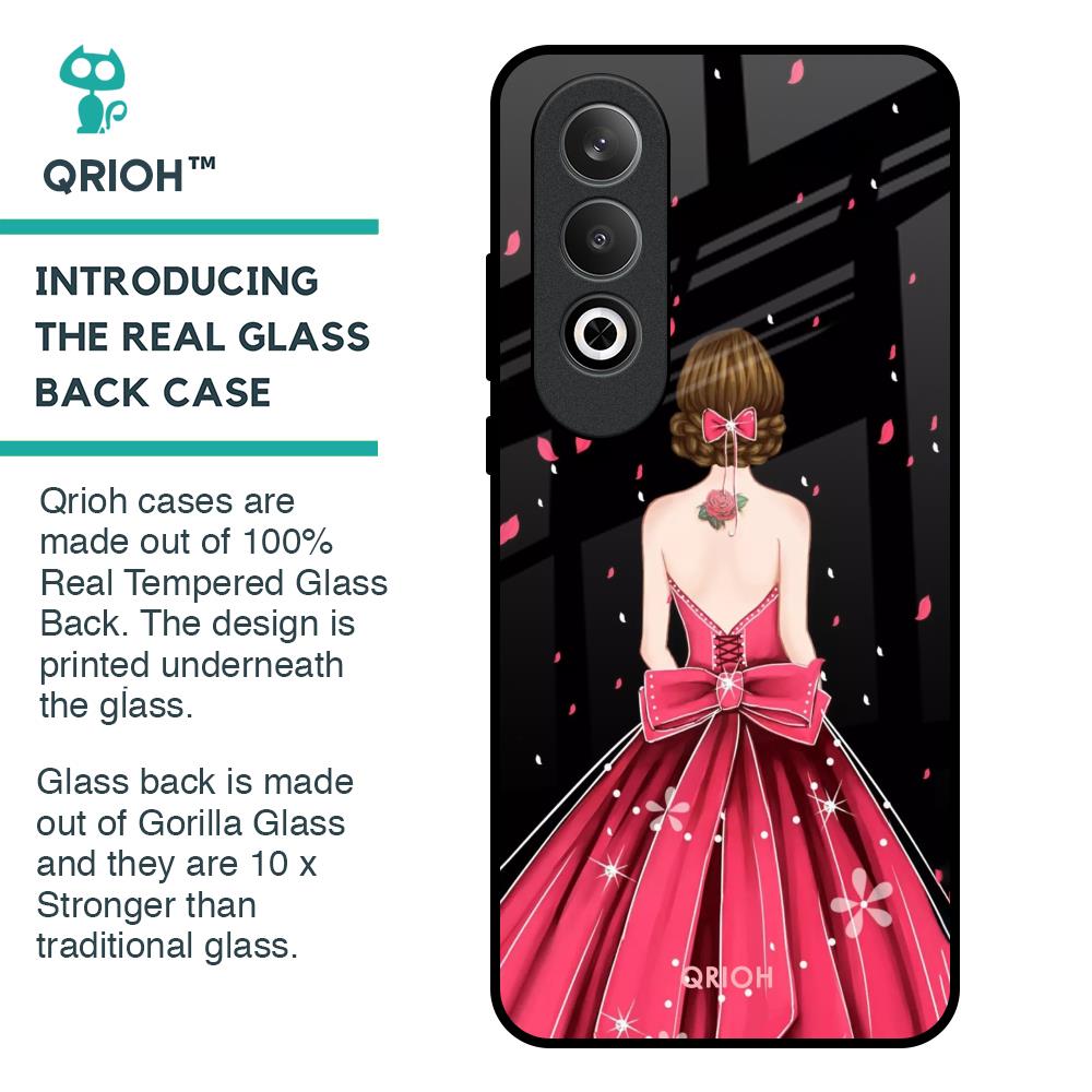 Fashion Princess Glass Case for OnePlus Nord CE4 5G