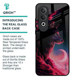 Moon Wolf Glass Case for OnePlus Nord CE4 5G