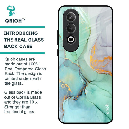 Green Marble Glass Case for OnePlus Nord CE4 5G