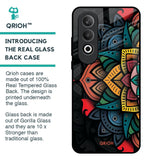 Retro Gorgeous Flower Glass Case for OnePlus Nord CE4 5G