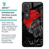 Red Moon Tiger Glass Case for OnePlus Nord CE4 5G