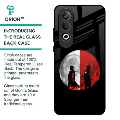 Anime Red Moon Glass Case for OnePlus Nord CE4 5G