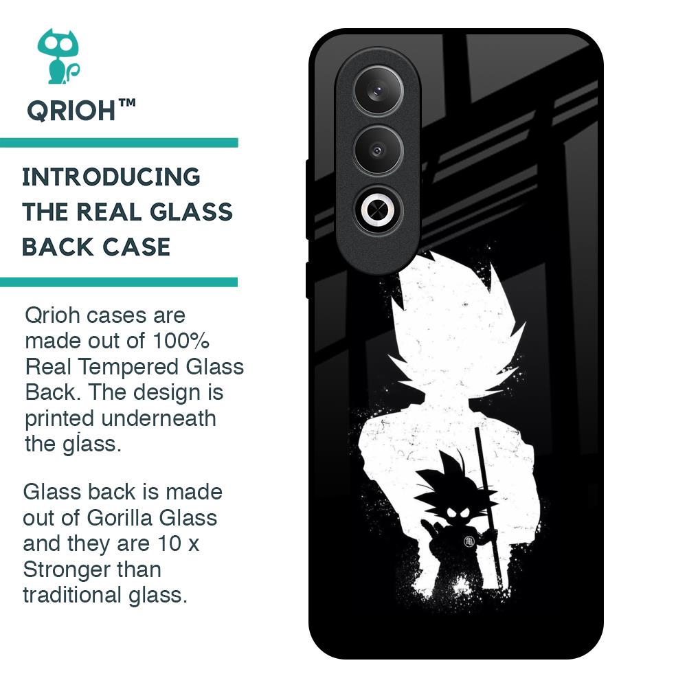 Monochrome Goku Glass Case for OnePlus Nord CE4 5G