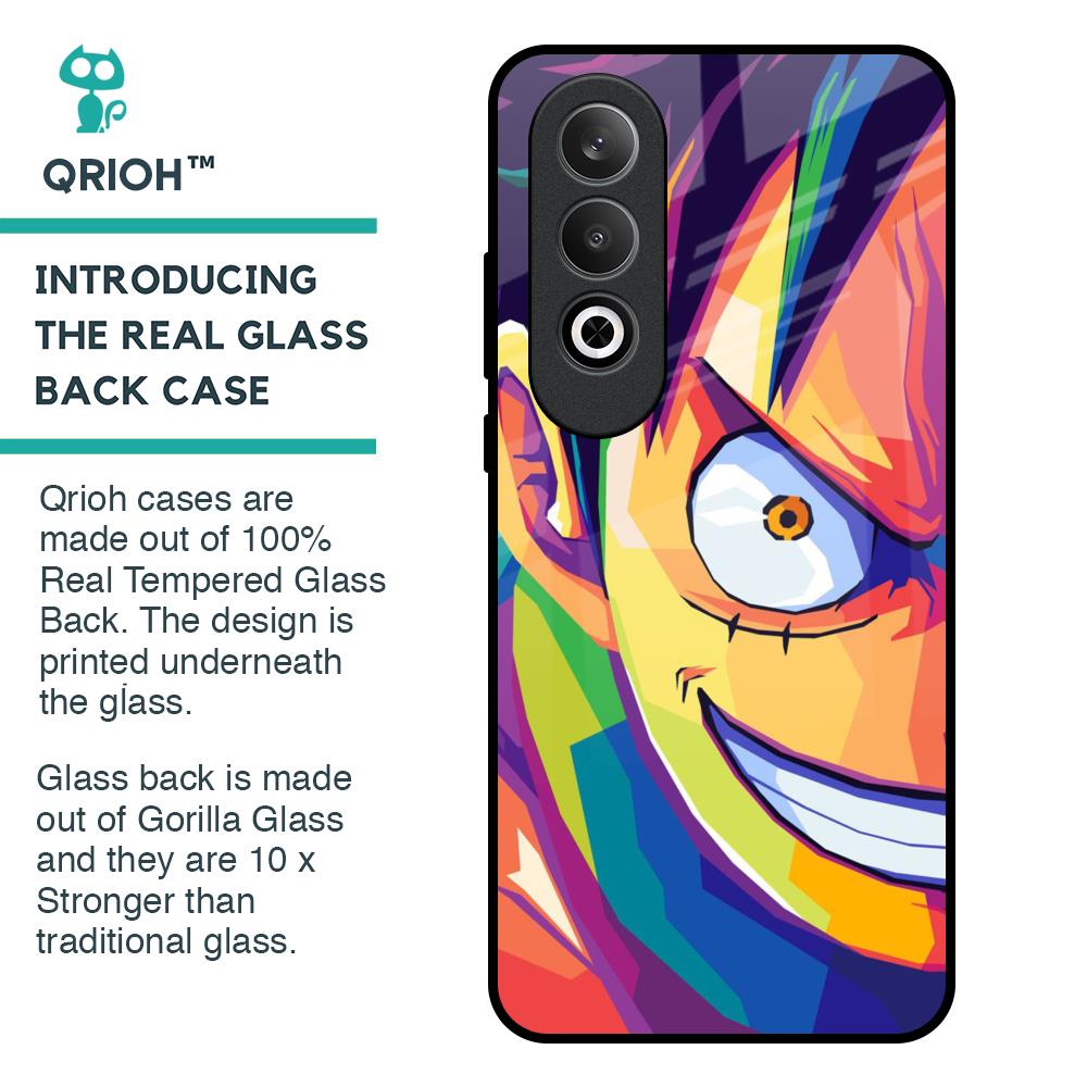 Monkey Wpap Pop Art Glass Case for OnePlus Nord CE4 5G